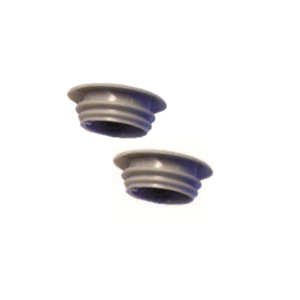 Plastlok Ø14mm - Hvítt (100)