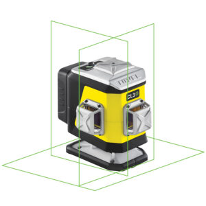 Nivel Krosslaser grænn (3x360°) BT